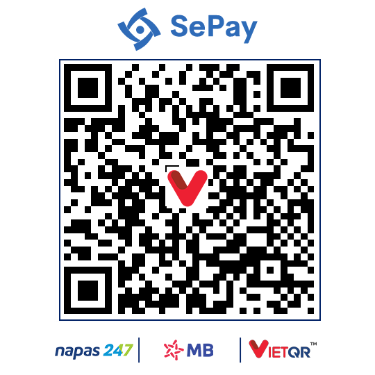 Mã QR ủng hộ tác giả qua SePay